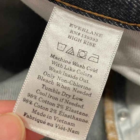 Everlane High Rise Skinny Jean 26 Ankle - Picture 8 of 12